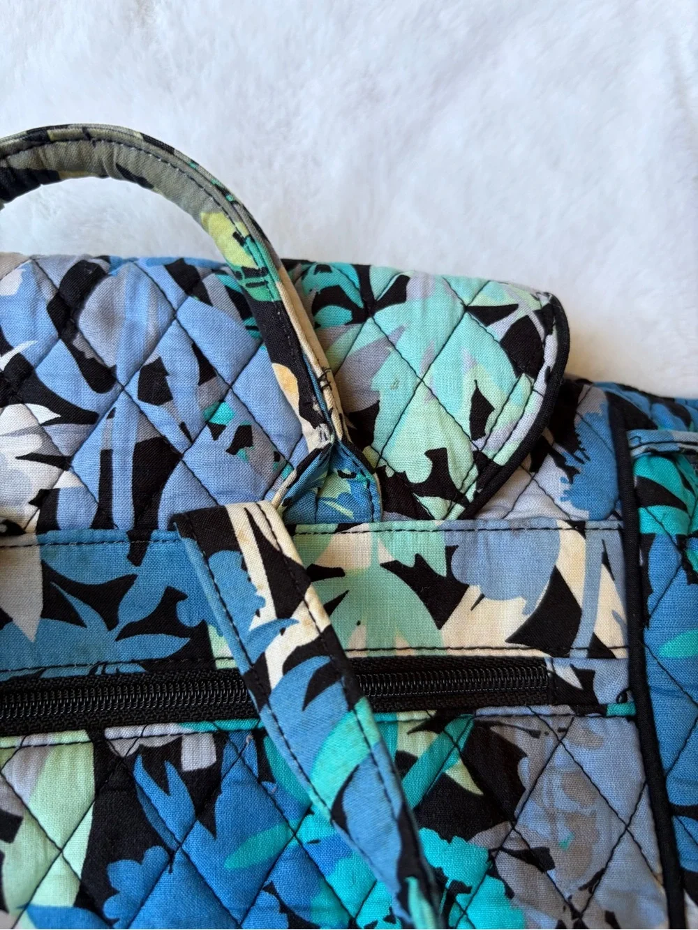 Vera Bradley Camo Floral Backpack